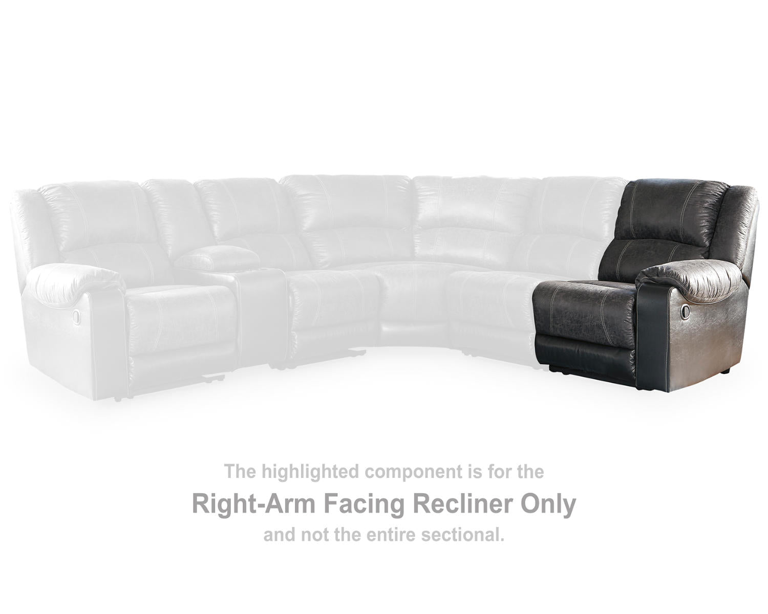 Nantahala Right-Arm Facing Recliner