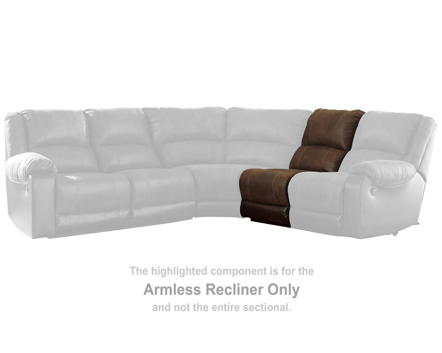 Nantahala Armless Recliner