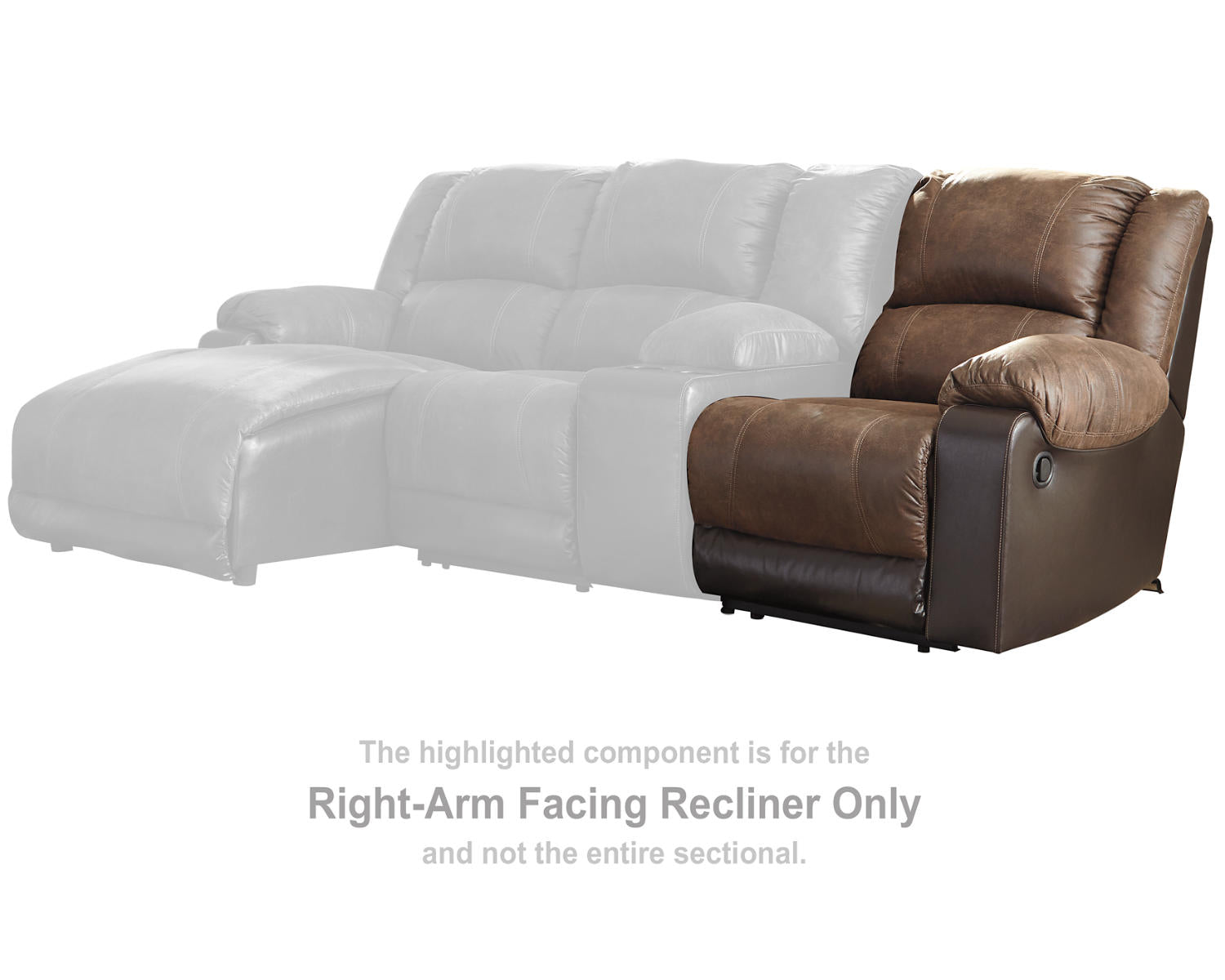 Nantahala Right-Arm Facing Recliner