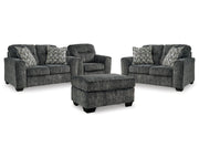 Lonoke 2 Loveseats, Oversized Chair and Ottoman