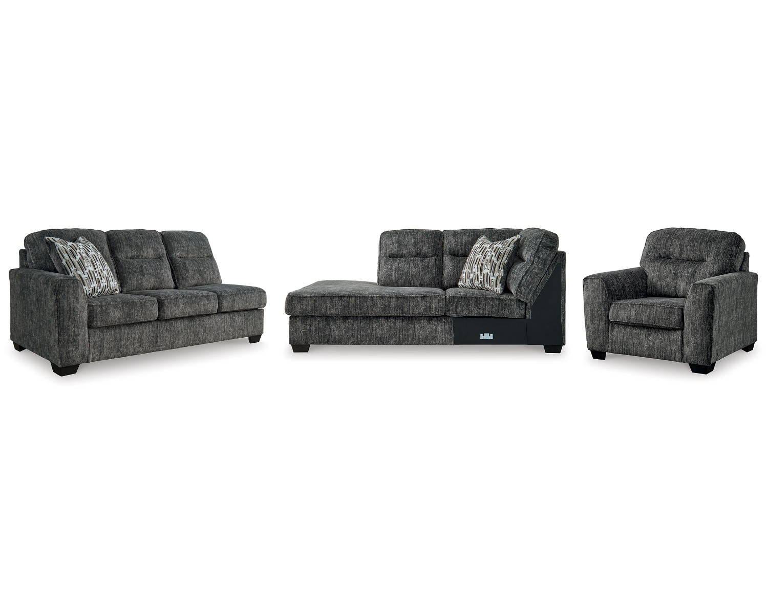 Lonoke 2-Piece Sectional and Oversized Chair