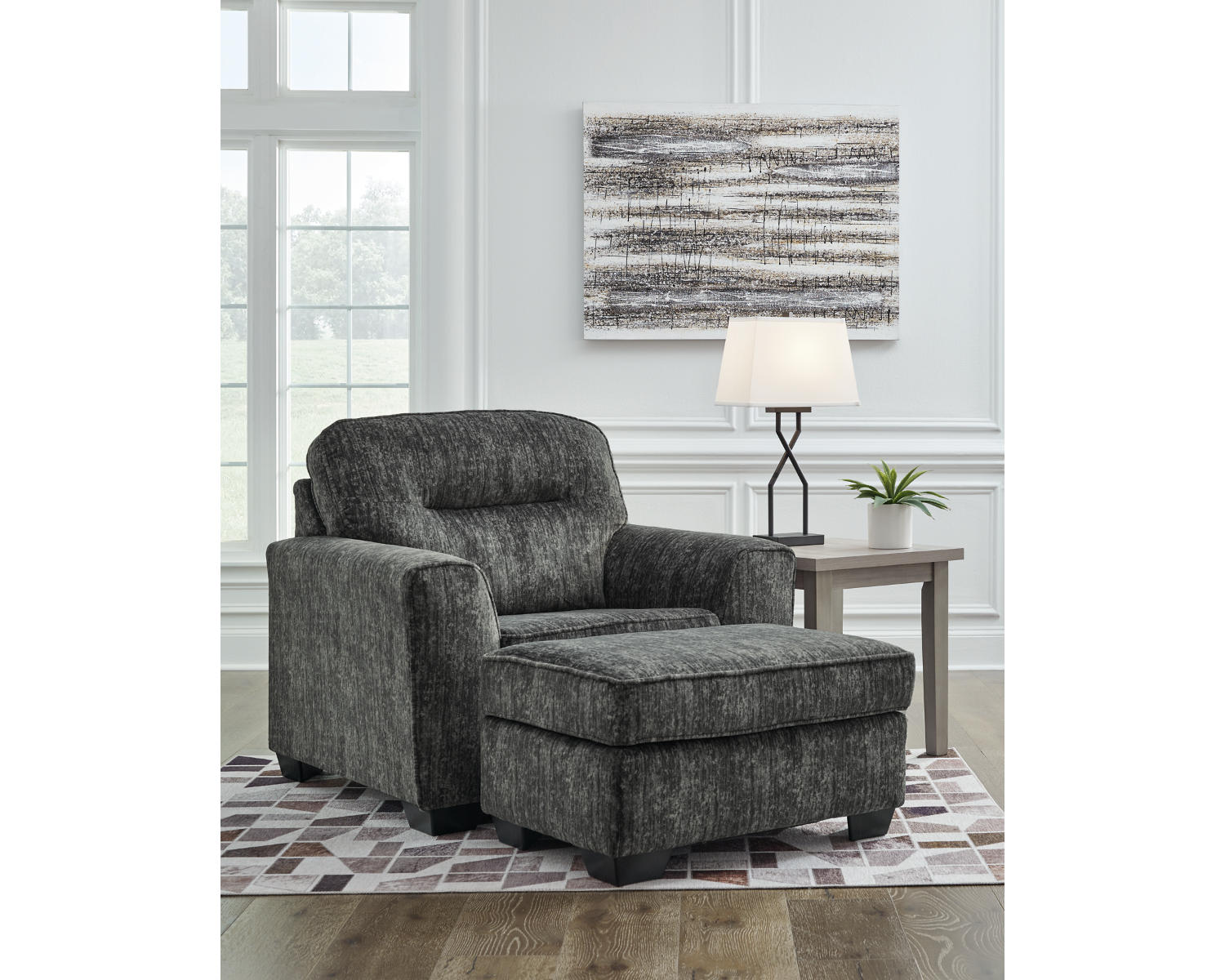 Lonoke Oversized Chair and Ottoman