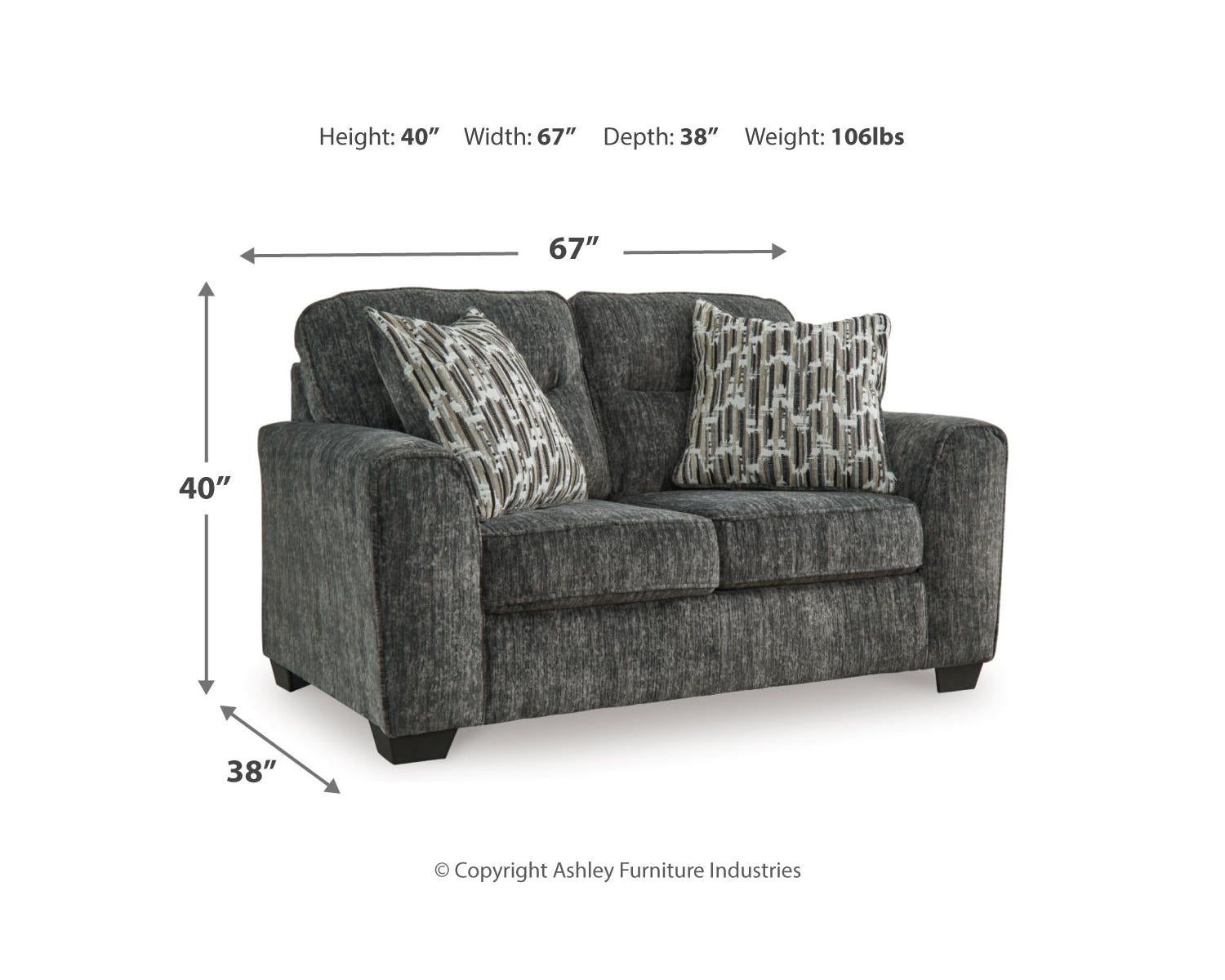 Lonoke Sofa, Loveseat, Oversized Chair and Ottoman