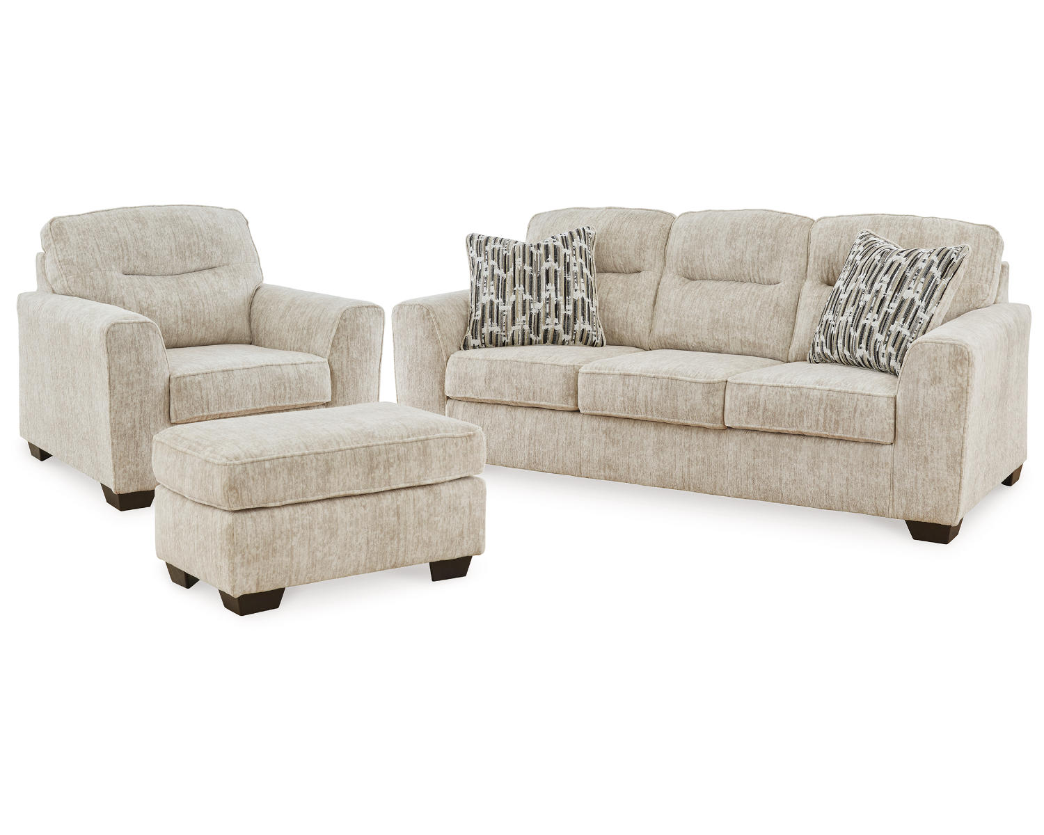 Lonoke Sofa, Oversized Chair and Ottoman