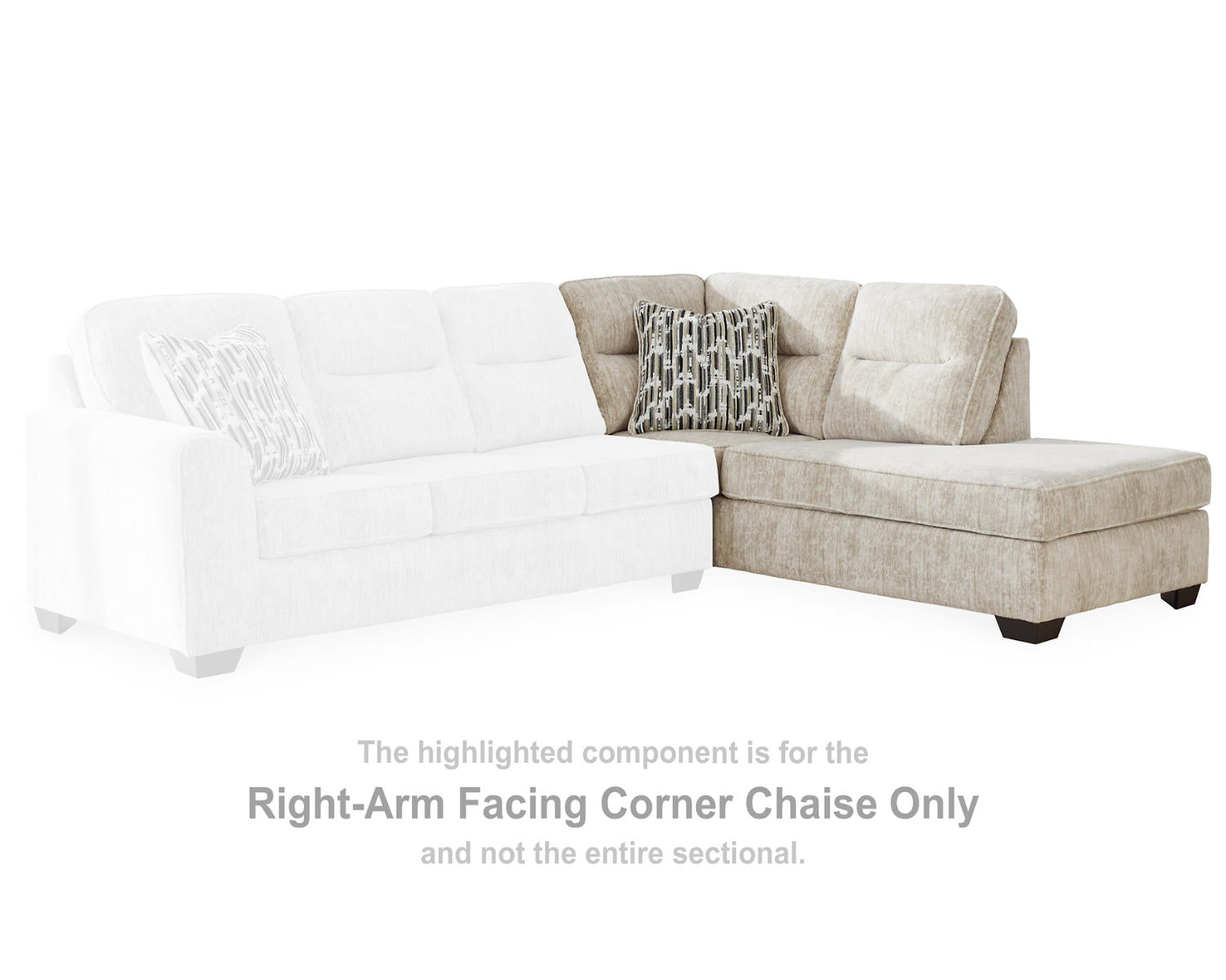Lonoke Right-Arm Facing Corner Chaise
