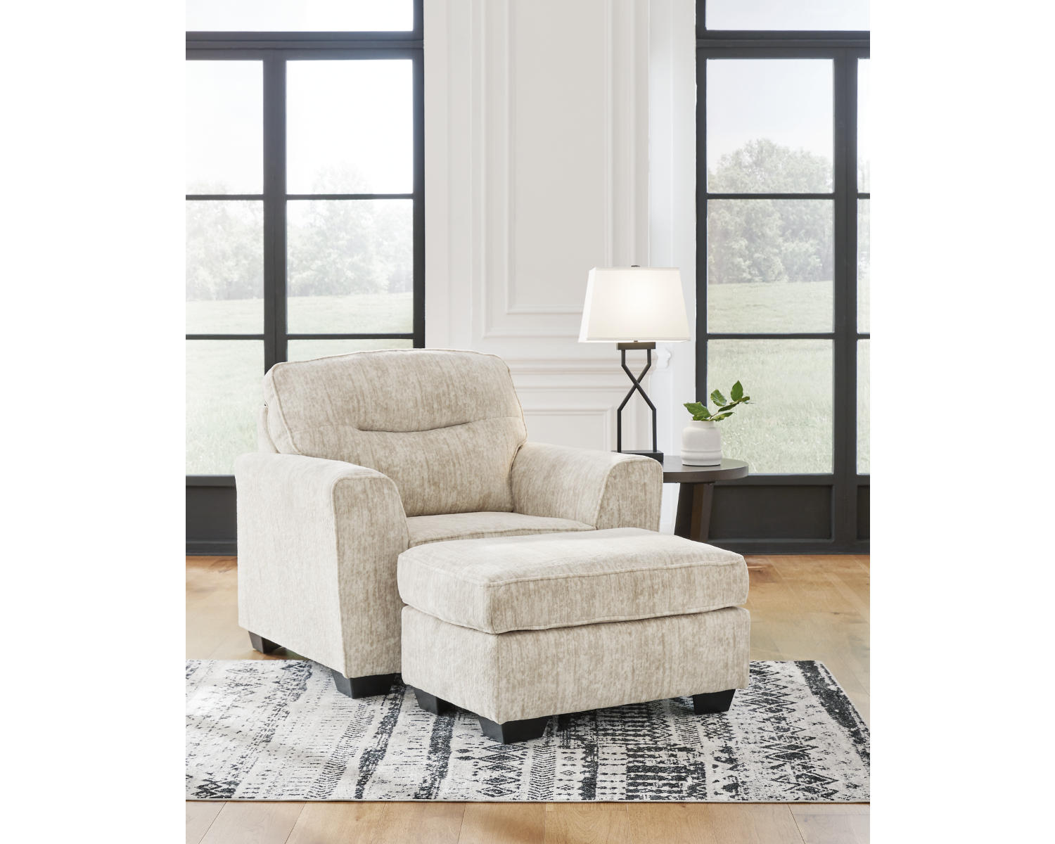 Lonoke Oversized Chair and Ottoman