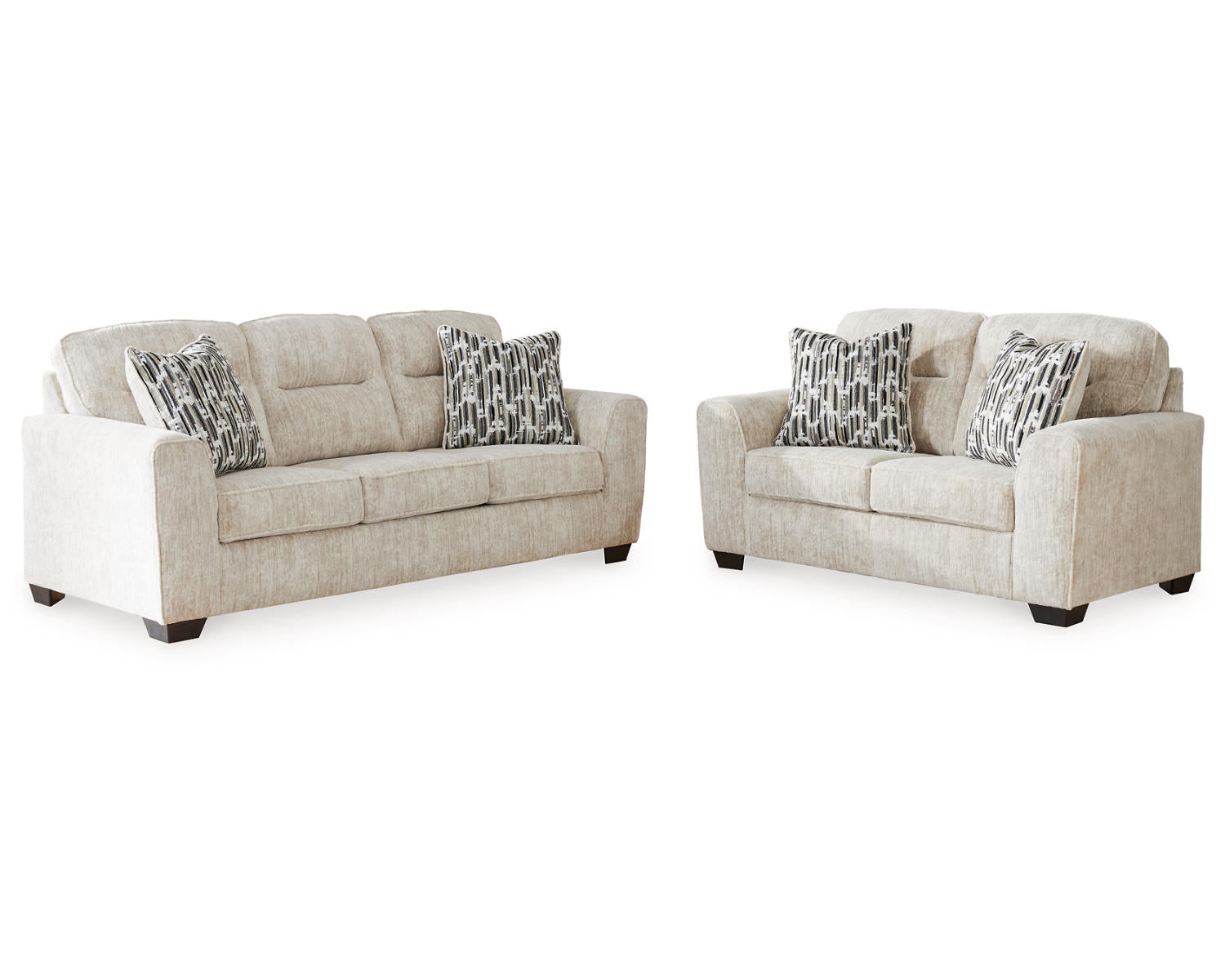 Lonoke Sofa and Loveseat