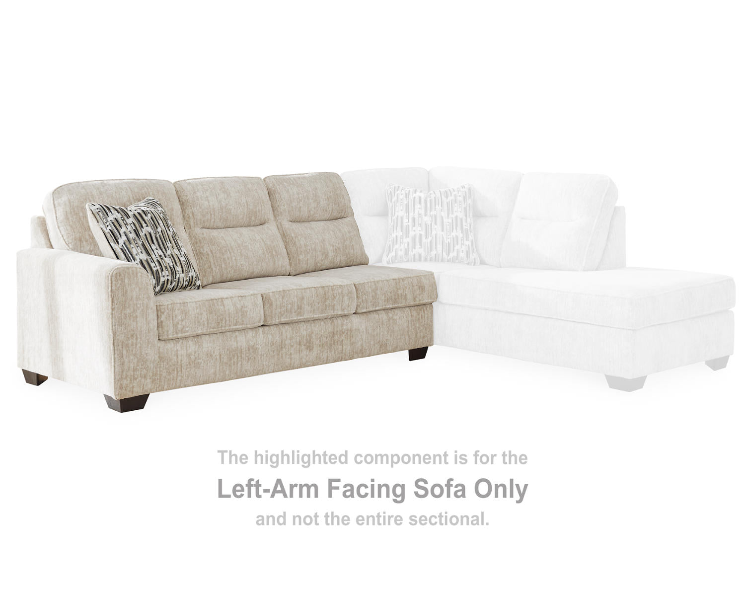 Lonoke Left-Arm Facing Sofa