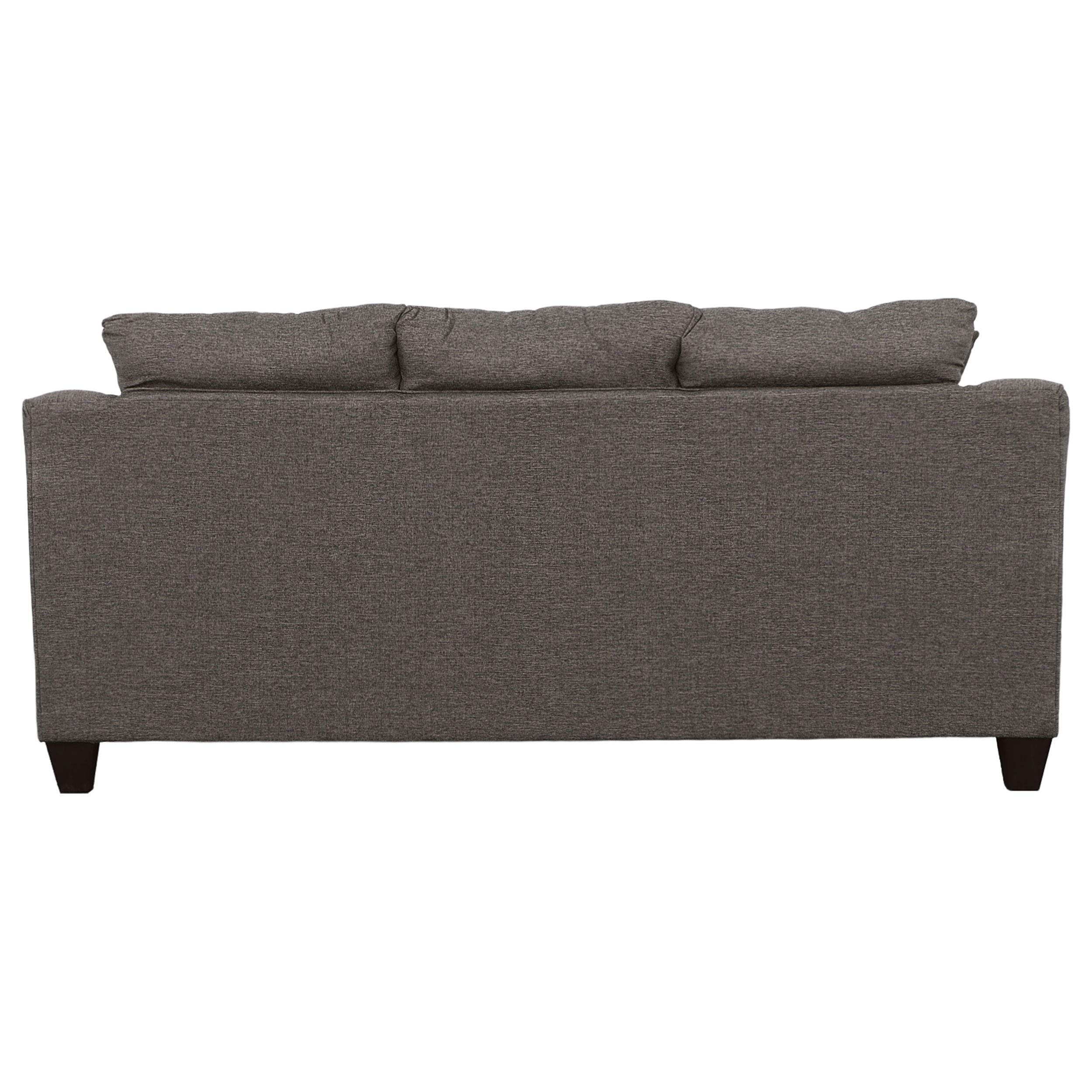 Salizar 2-piece Upholstered Flared Arm Sofa Set Grey