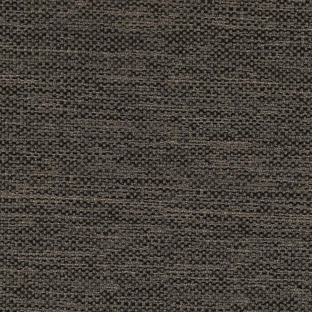 Sillón Salizar tapizado con brazos acampanados, color gris carbón
