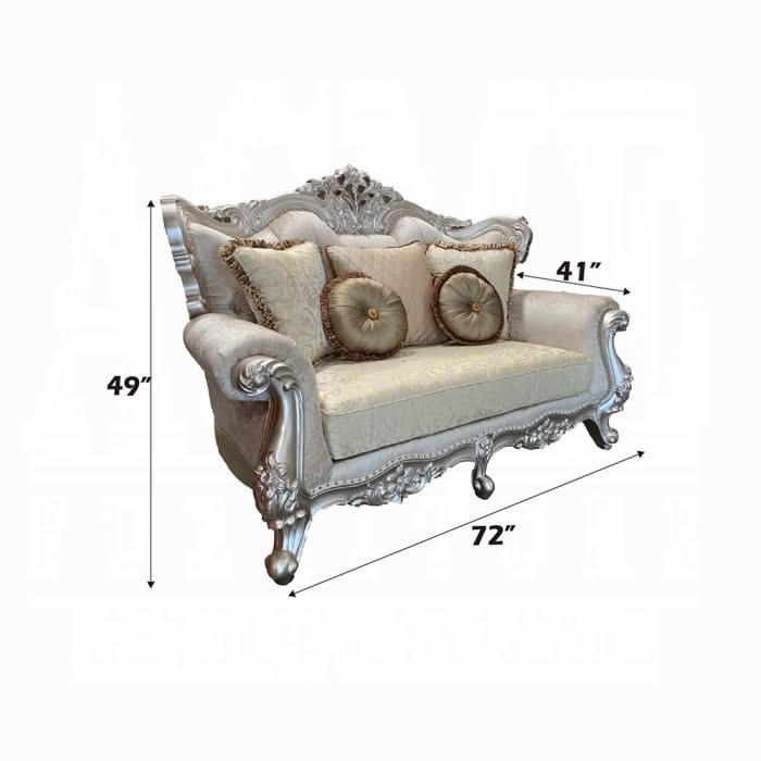 Loveseat Bently con 5 almohadas (mismo modelo Lv01580)