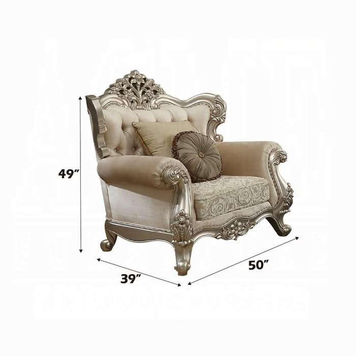 Silla Bently con 2 almohadas (igual que Lv01581)