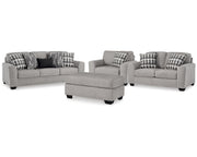 Avenal Park Sofa, Loveseat, Oversized Chair and Ottoman