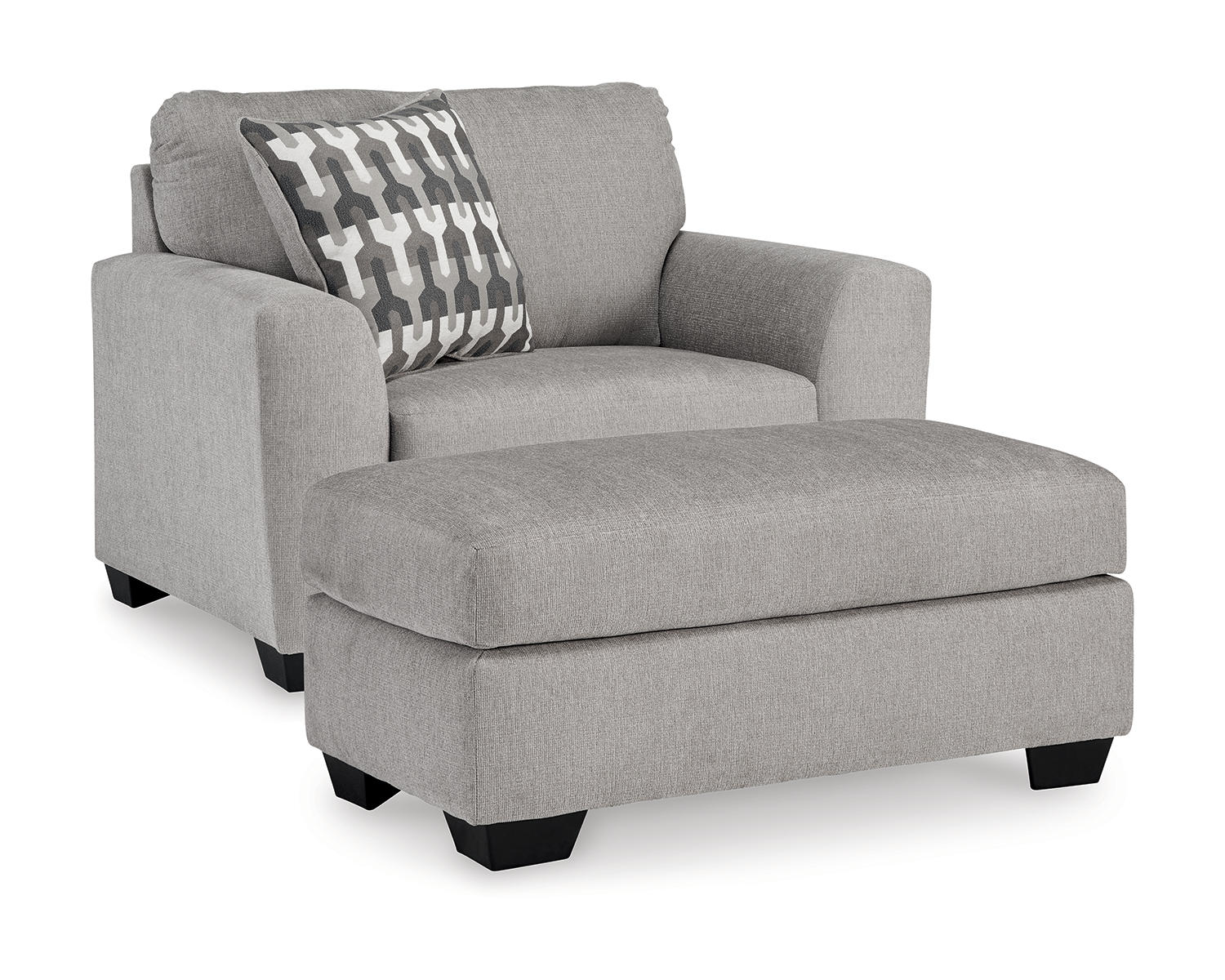 Avenal Park Oversized Chair and Ottoman