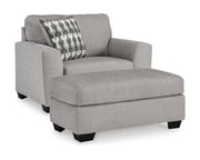 Avenal Park Oversized Chair and Ottoman