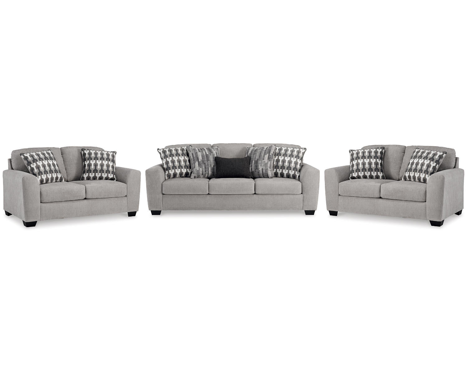 Avenal Park Sofa and 2 Loveseats