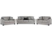Avenal Park Sofa and 2 Loveseats