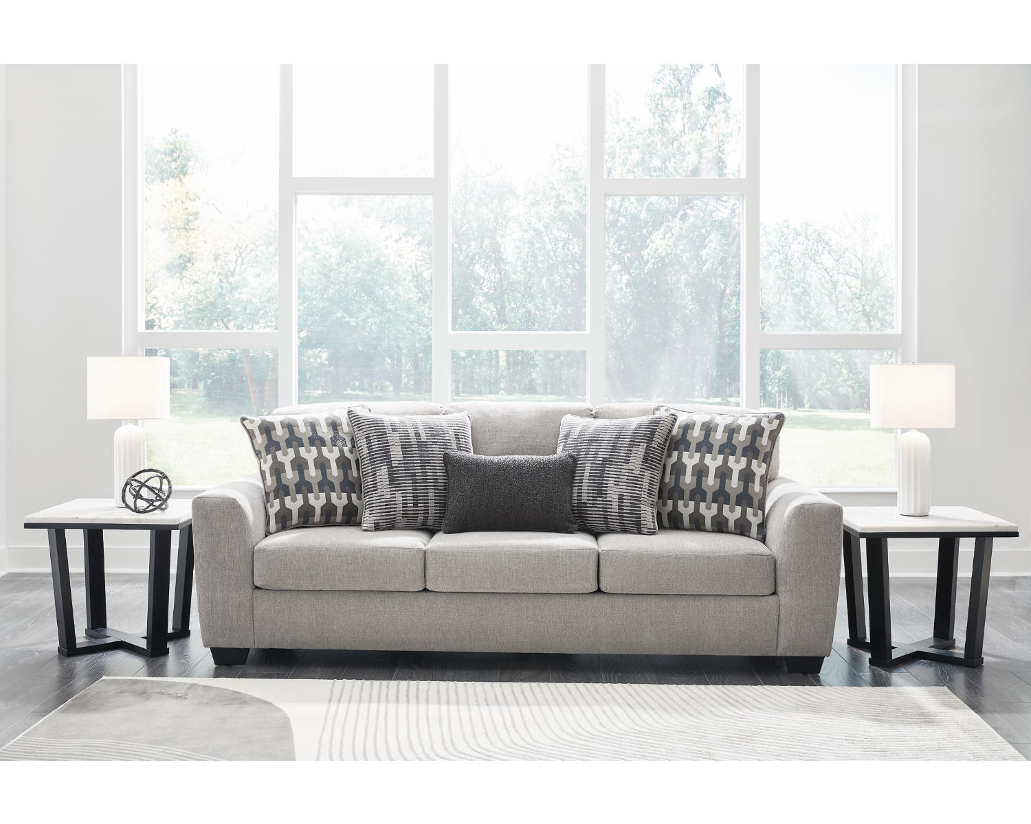 Avenal Park Sofa, Loveseat, Oversized Chair and Ottoman