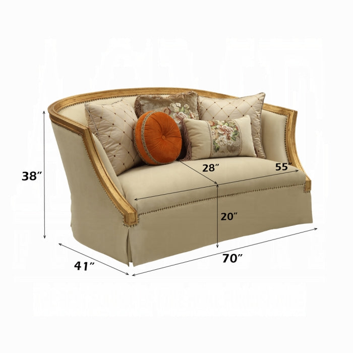 Daesha Loveseat W/5 Pillows
