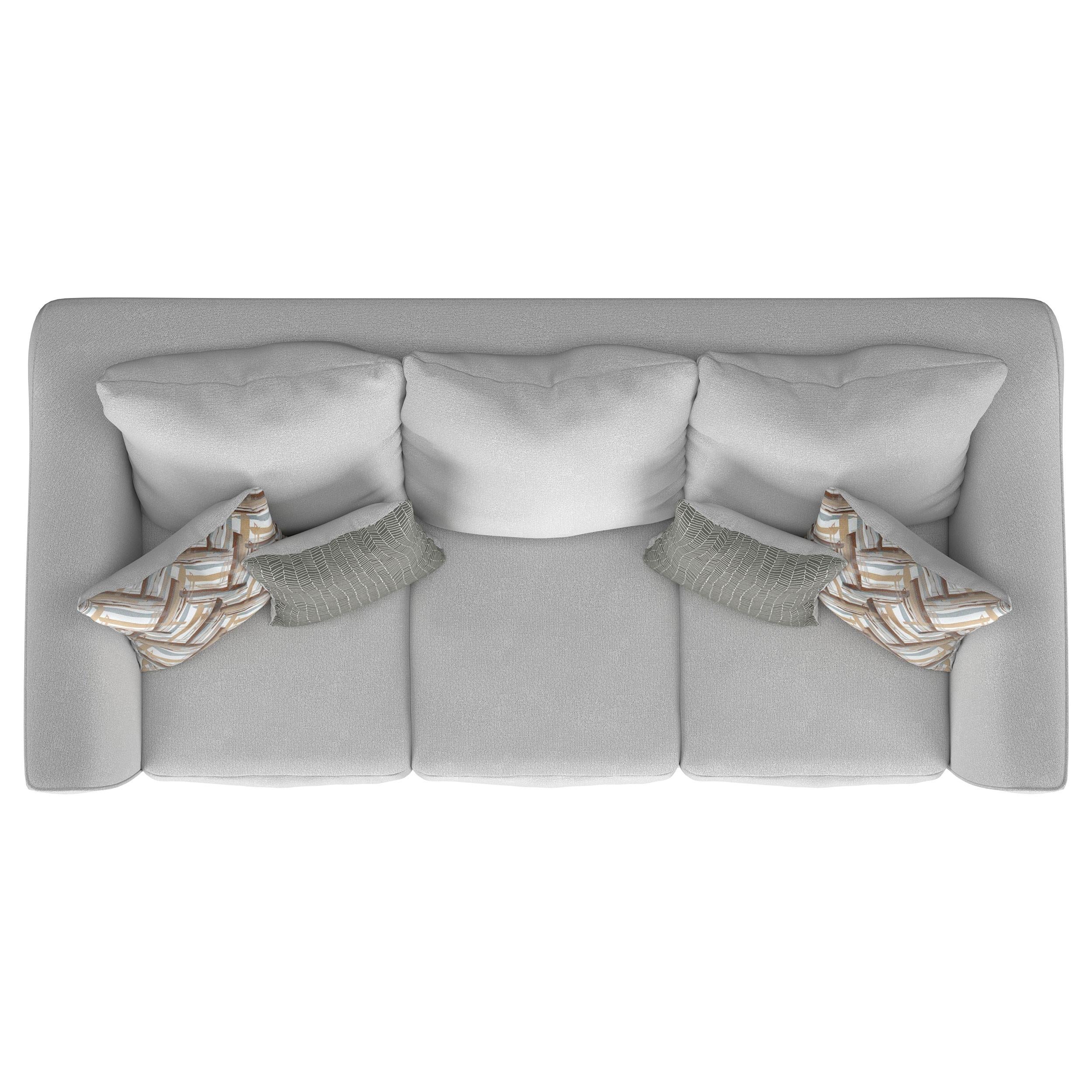 Salizar 2-piece Upholstered Flared Arm Sofa Set Sand