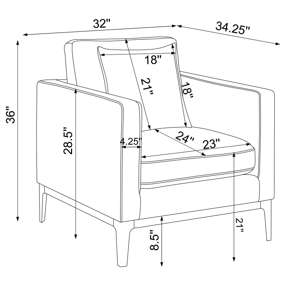Sillón tapizado con brazos articulados Apperson, gris claro