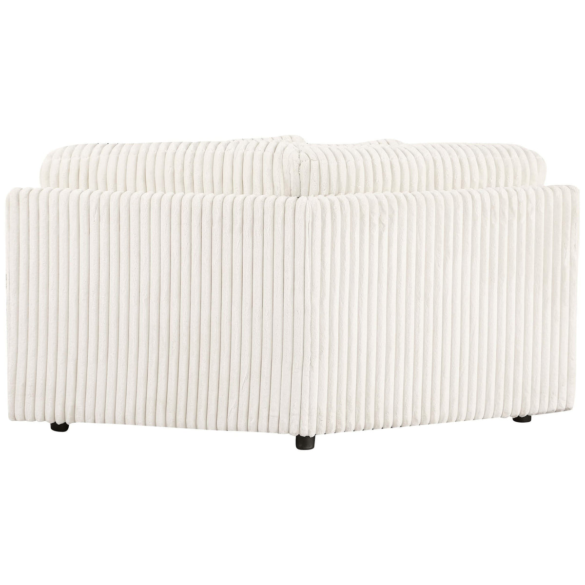 Emberson Upholstered Wedge Ivory