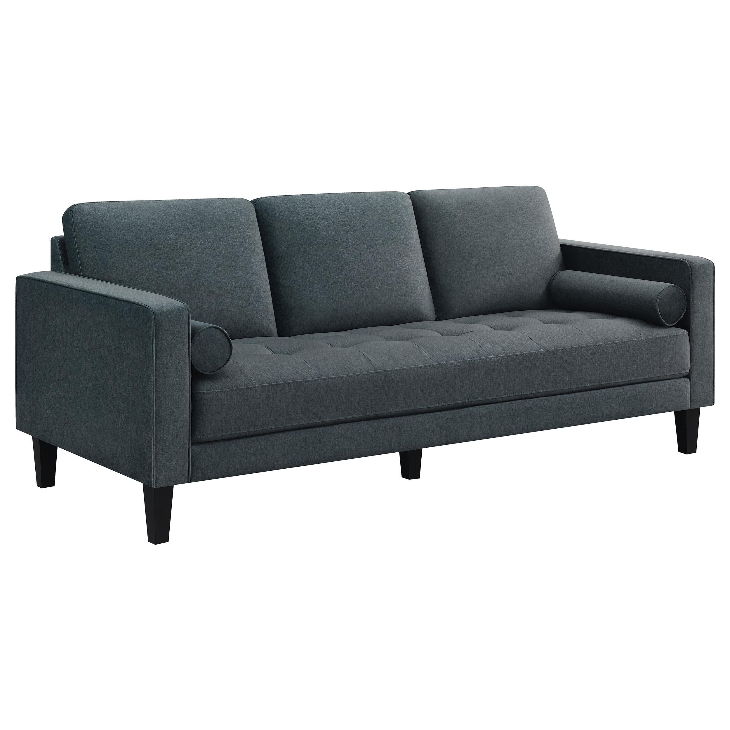 Gulfdale Upholstered Track Arm Sofa Dark Teal