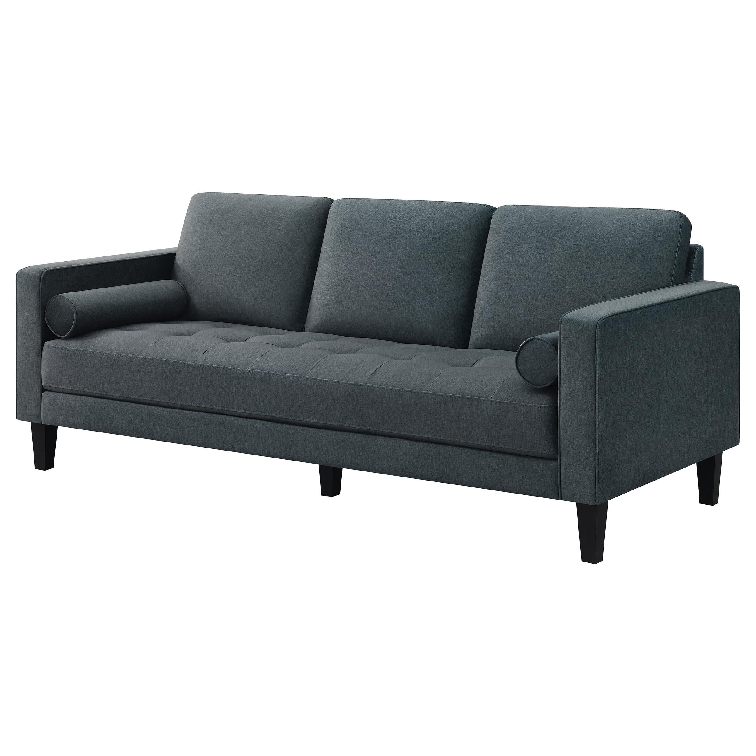 Gulfdale Upholstered Track Arm Sofa Dark Teal