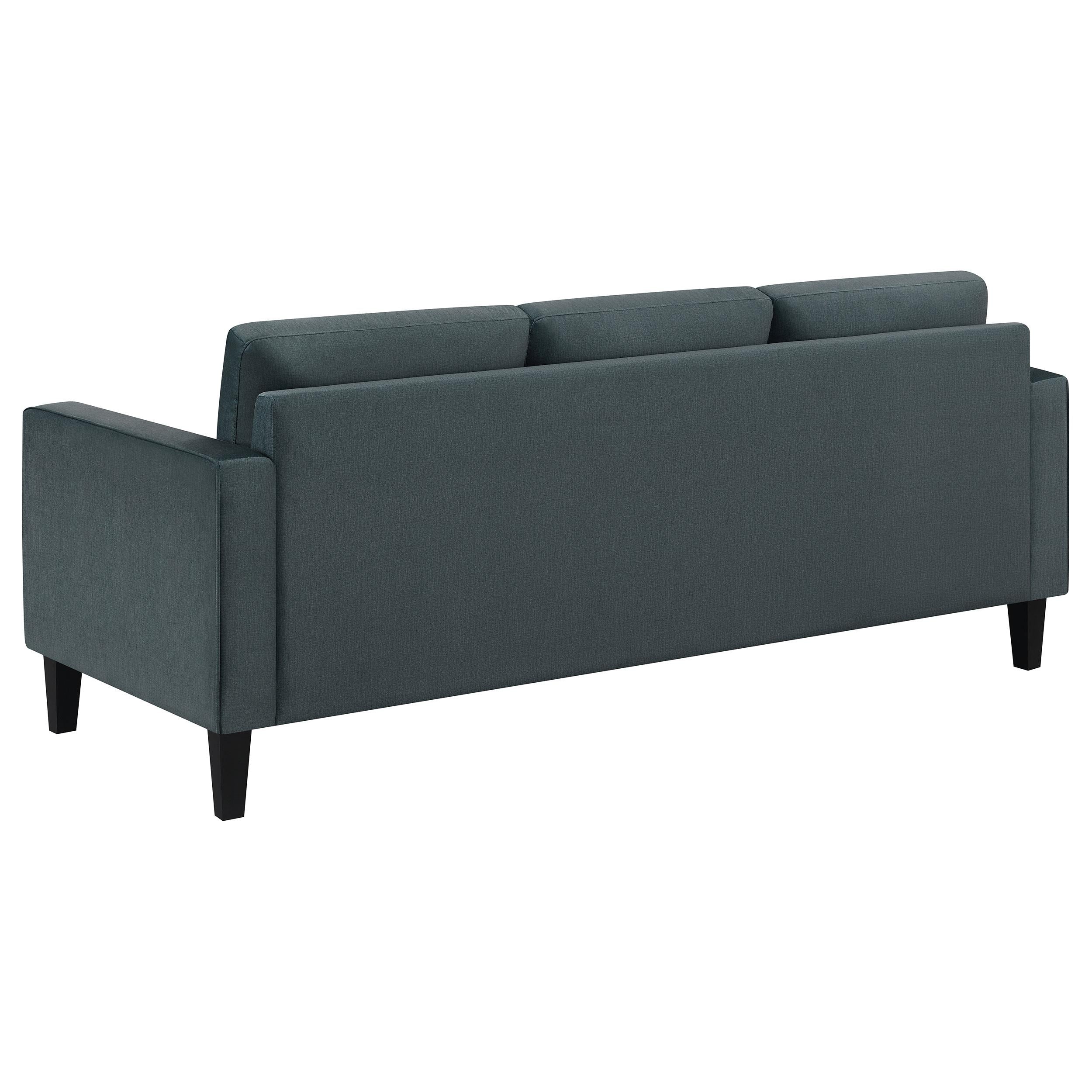 Gulfdale Upholstered Track Arm Sofa Dark Teal