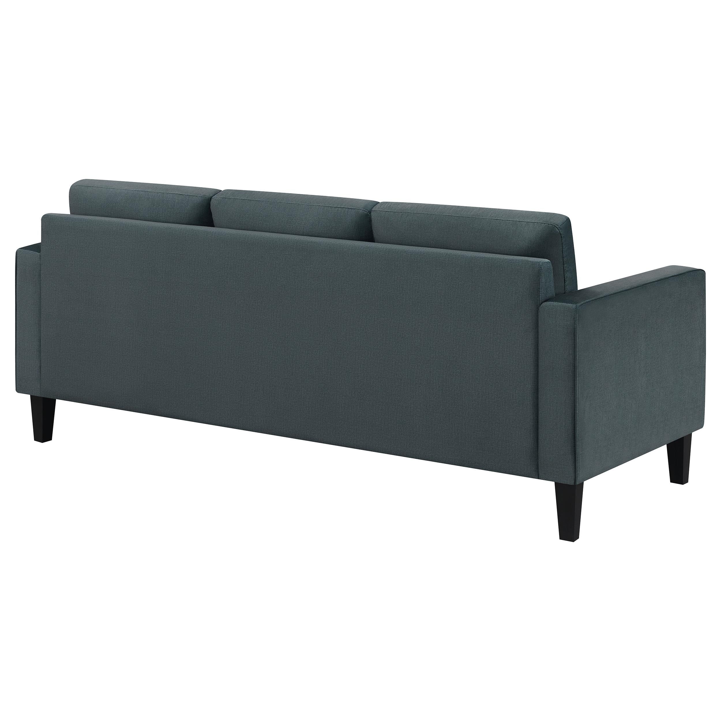 Gulfdale Upholstered Track Arm Sofa Dark Teal