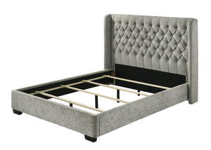5094LG DAPHNE BED LIGHT GREY