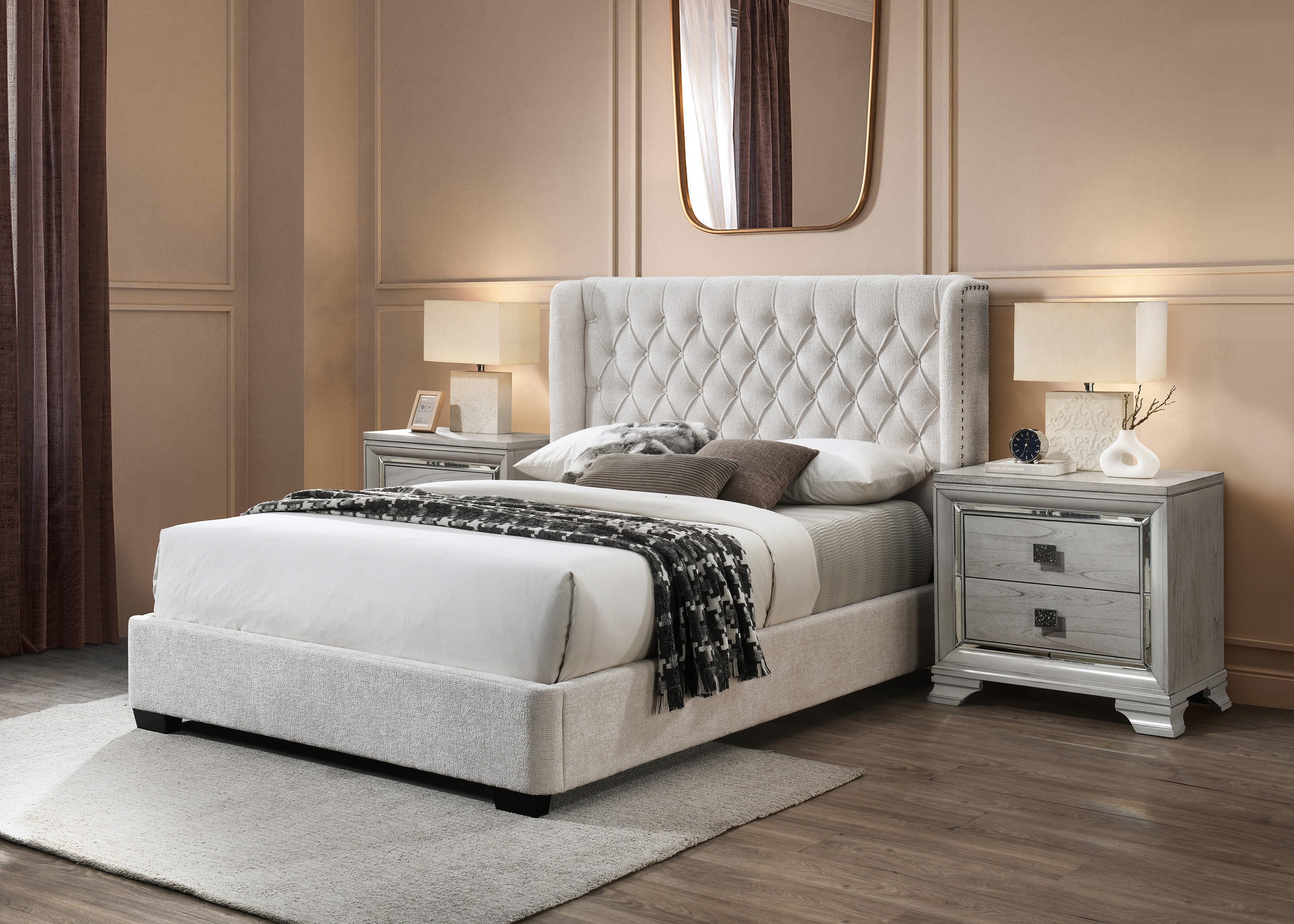 5094-ALL DAPHNE  QUEEN BED
