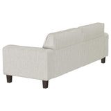 Conjunto de sofá tapizado de 2 piezas con brazos articulados Deerhurst en color gris