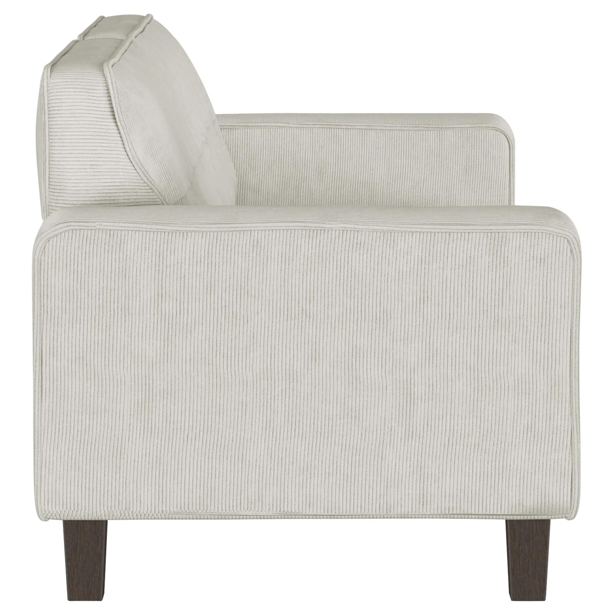 Conjunto de sofá tapizado de 2 piezas con brazos articulados Deerhurst en color gris
