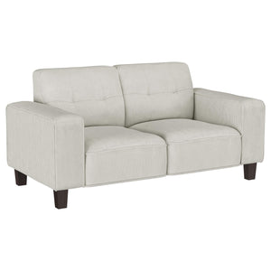 Conjunto de sofá tapizado de 2 piezas con brazos articulados Deerhurst en color gris