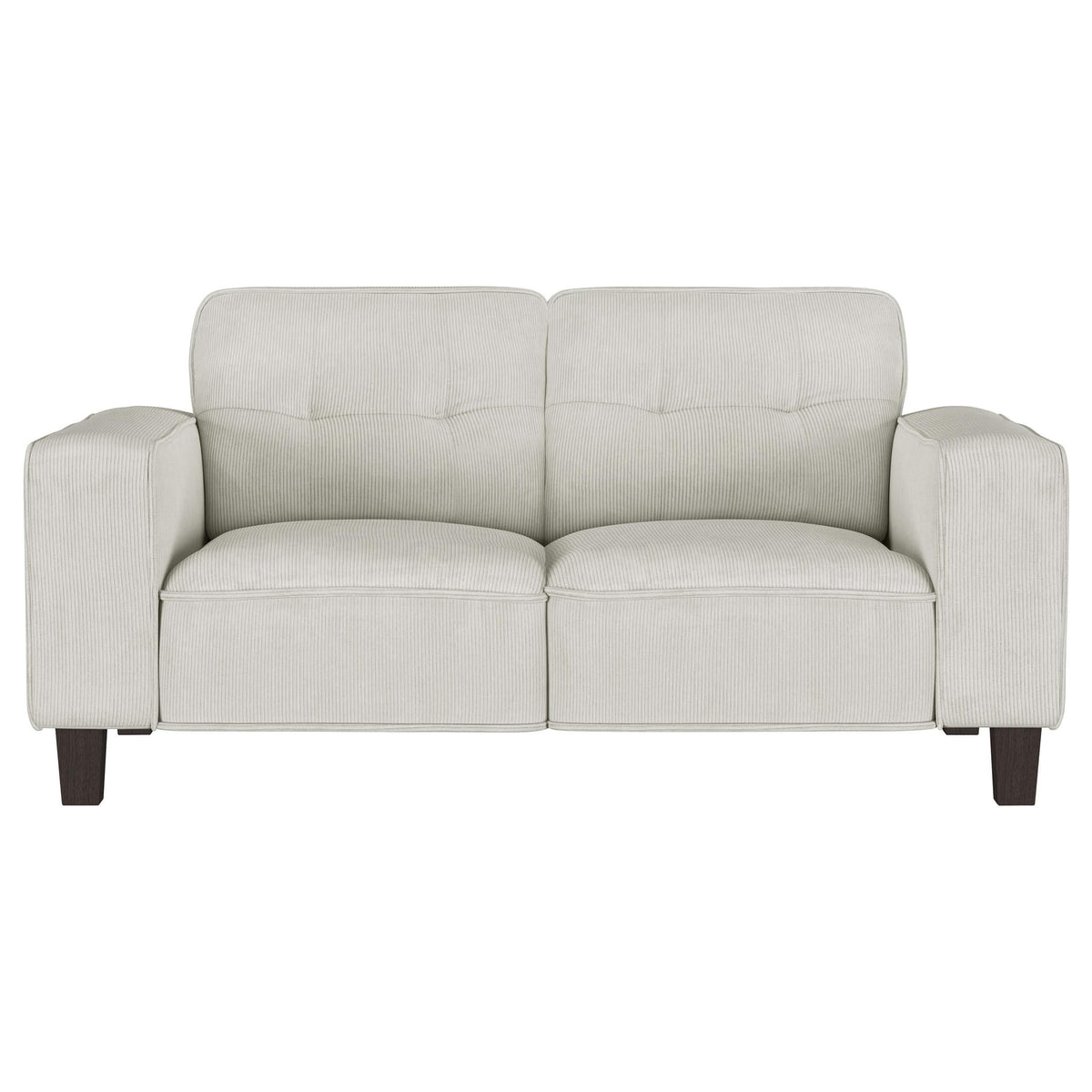 Conjunto de sofá tapizado de 2 piezas con brazos articulados Deerhurst en color gris