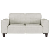 Conjunto de sofá tapizado de 2 piezas con brazos articulados Deerhurst en color gris