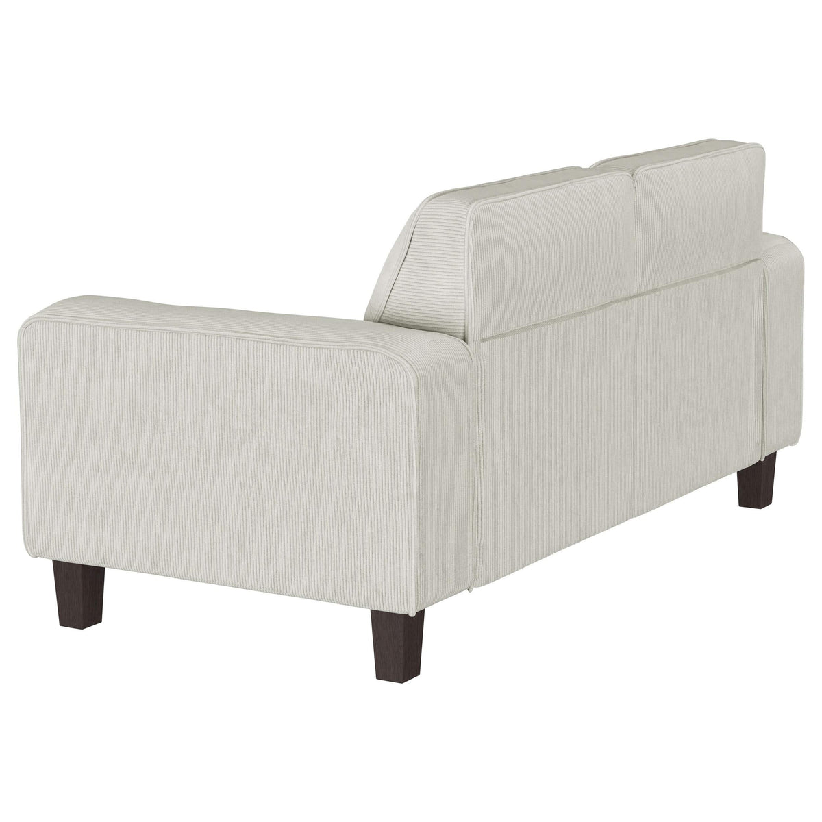 Conjunto de sofá tapizado de 2 piezas con brazos articulados Deerhurst en color gris