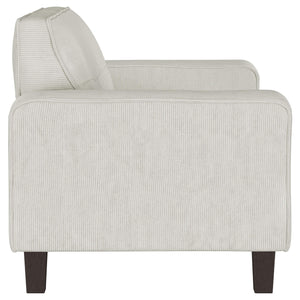Conjunto de sofá tapizado de 2 piezas con brazos articulados Deerhurst en color gris