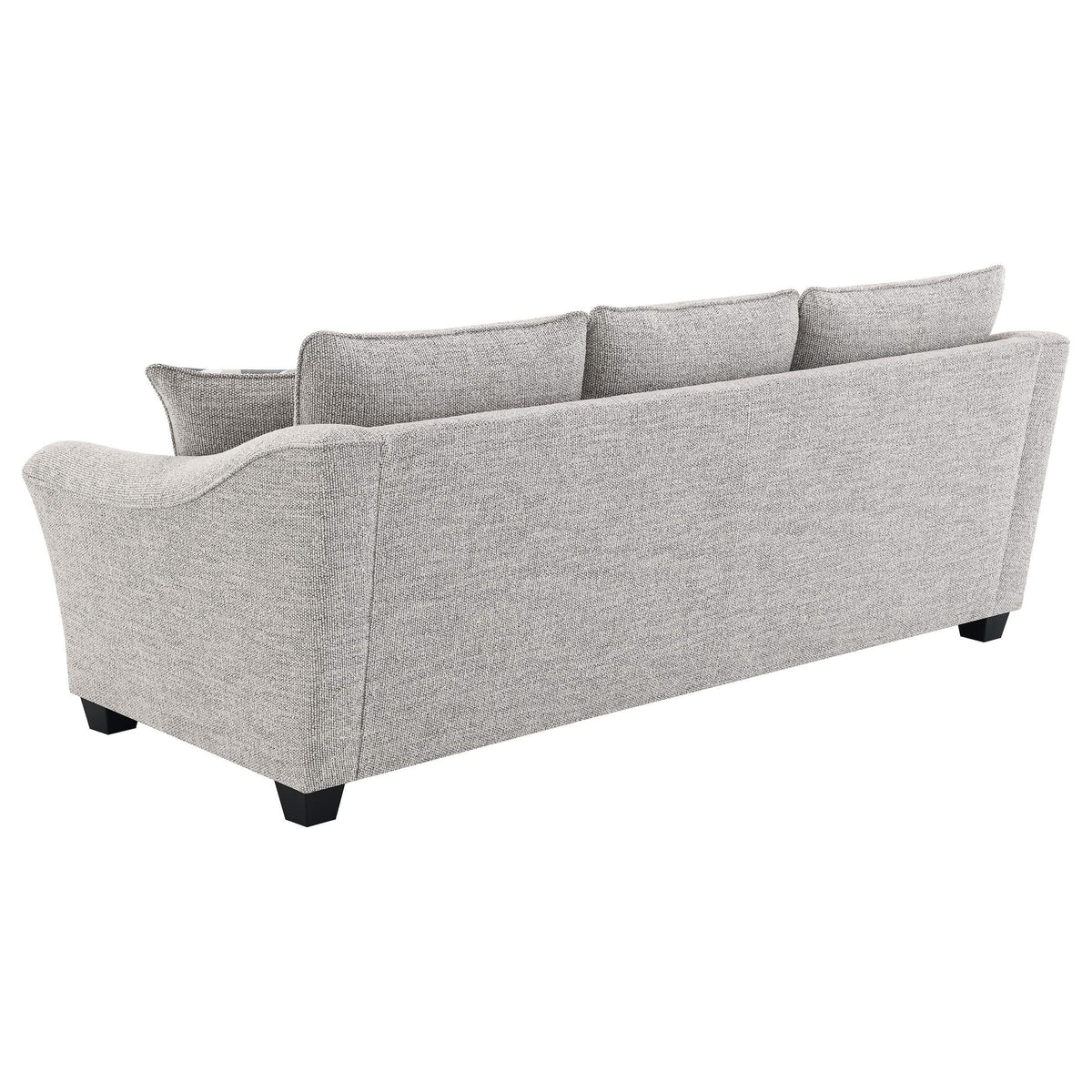 Conjunto de sofá tapizado de 2 piezas Tomkins Boucle en gris claro