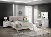 LUCIA FULL PLATFORM BED PINK