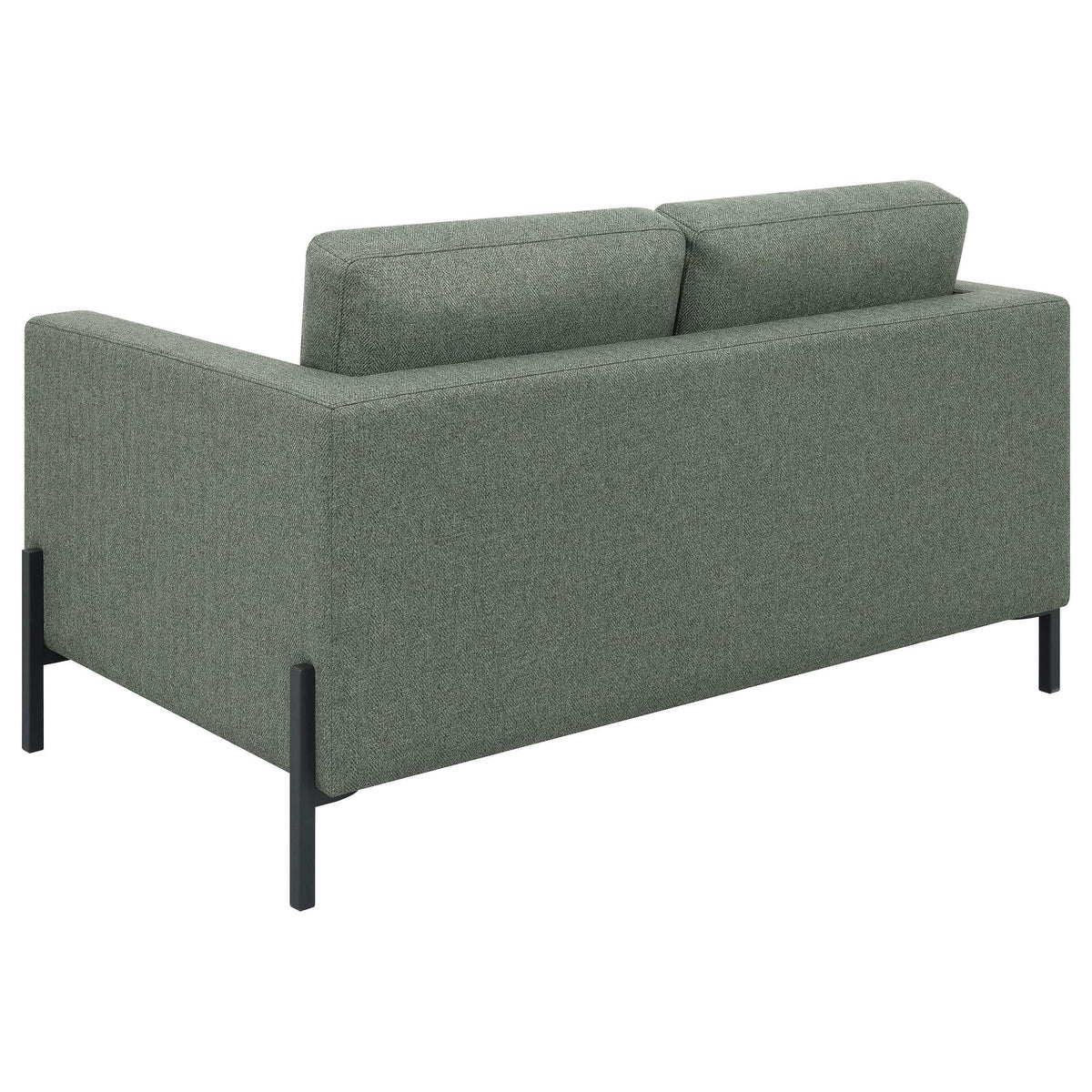 Tilly 2-piece Upholstered Track Arm Sofa Set Sage