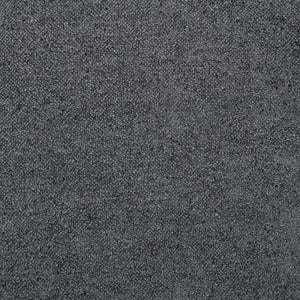 Sillón tapizado Octavia con brazos, color gris carbón