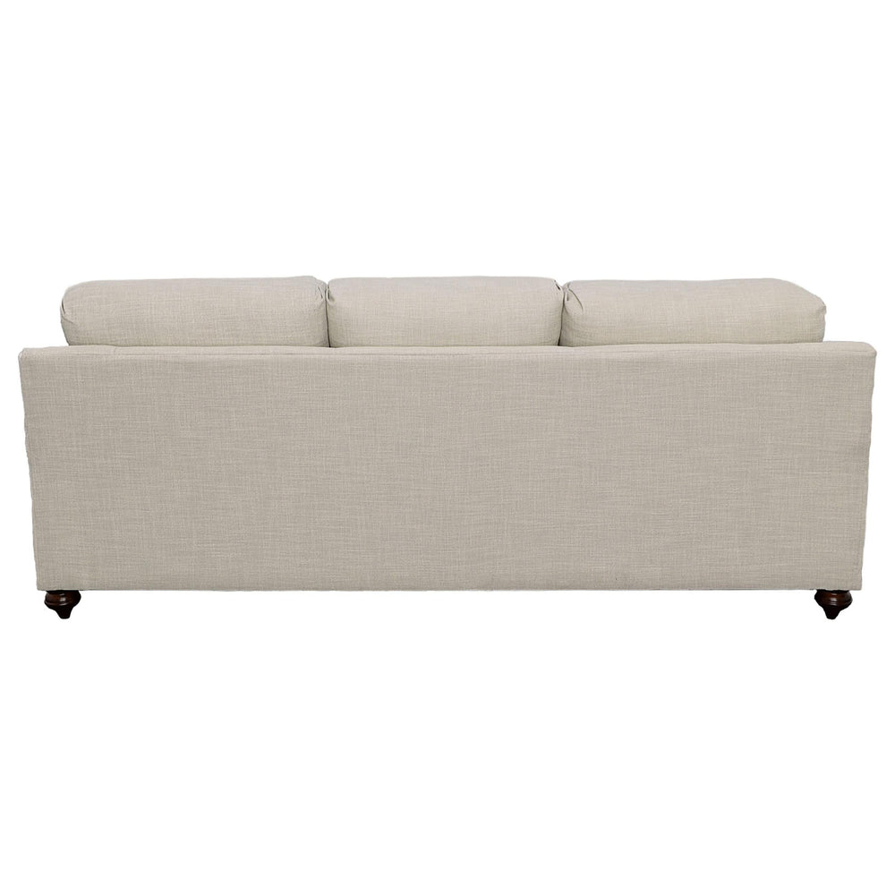 Conjunto de sofá tapizado Glenn de 2 piezas en gris claro y azul