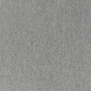 Sillón tapizado Blake con brazos articulados, color gris piel de tiburón