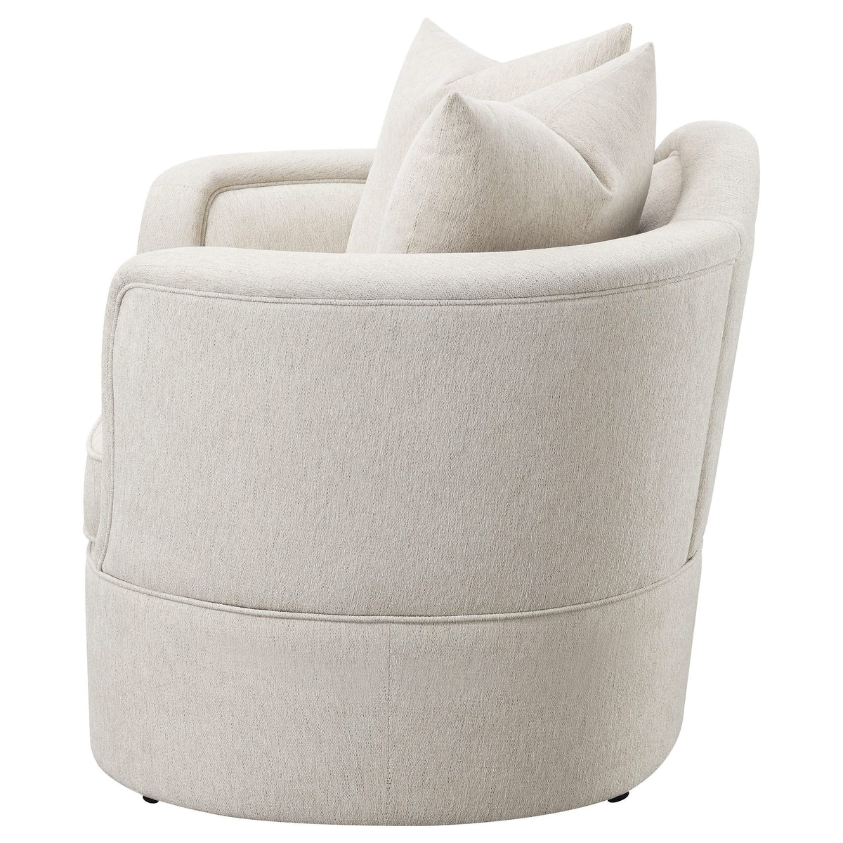 Silla tapizada Kamilah con respaldo camel beige