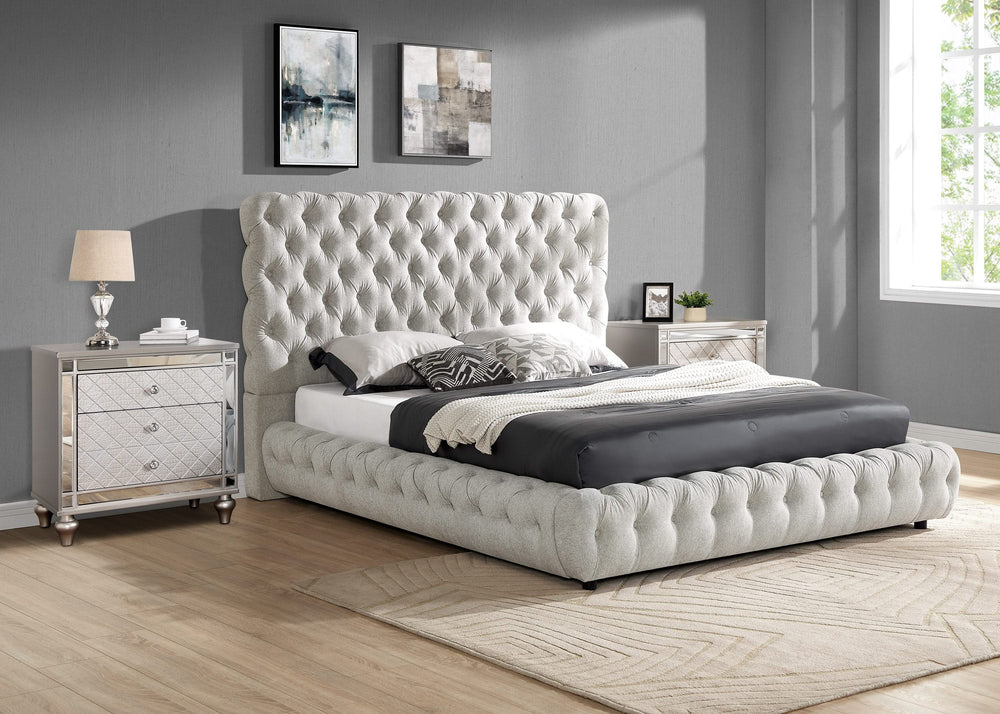 5112DV-ALL FLORY BED DOVE GRAY
