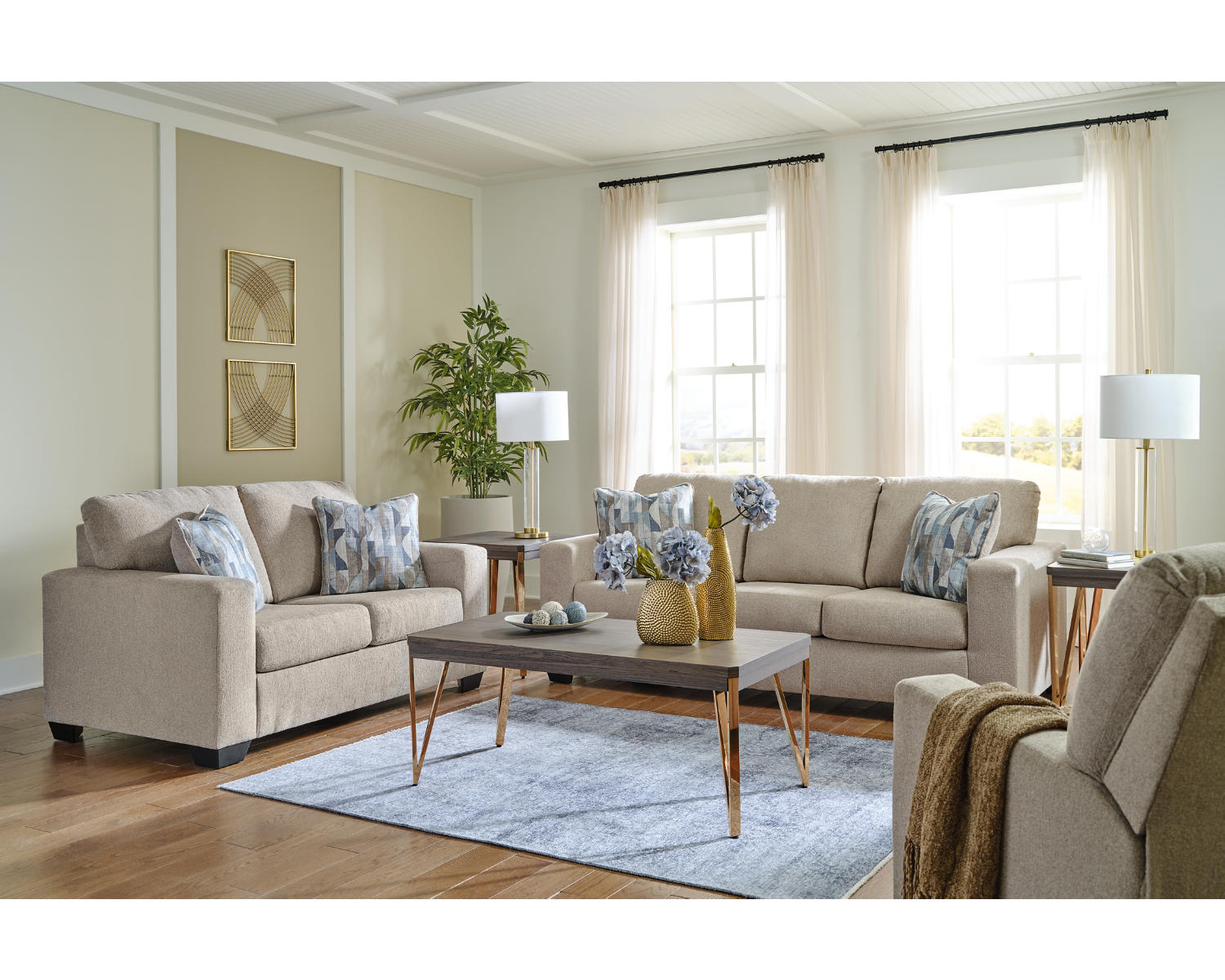 Deltona Sofa, Loveseat and Recliner