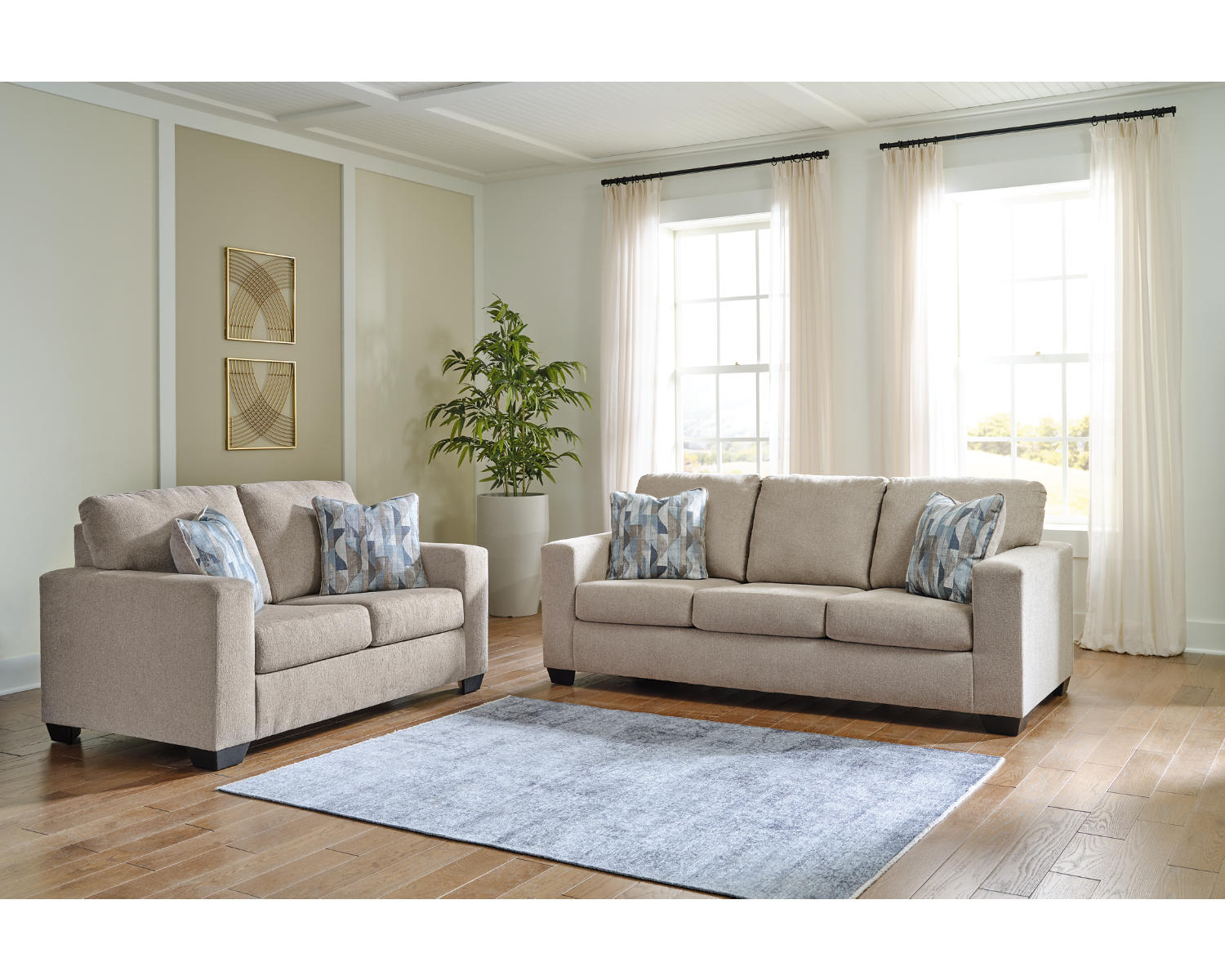 Deltona Sofa and Loveseat