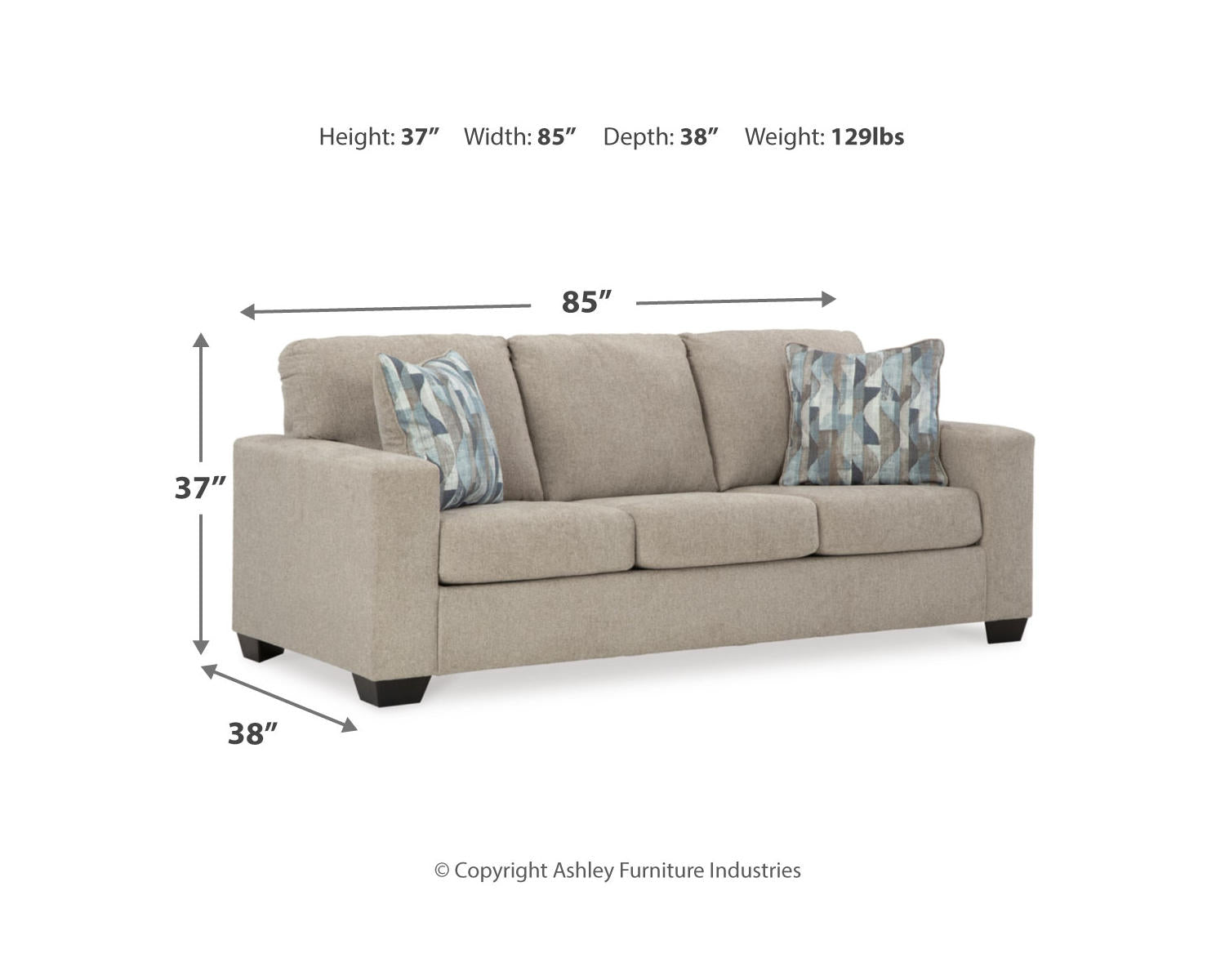 Deltona Sofa, Loveseat and Recliner